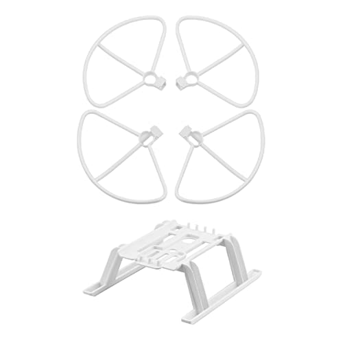 minkissy 1Juego Kit de Extensión de Tren de Aterrizaje y Protector de Hélices para Drones Fimi Instalación y Alta Durabilidad