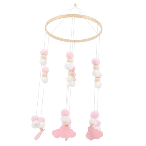 ベビーベッド吊り下げペンダント 男の子 電池式壁取り付け用燭台 ベビーグッズ toys wind chime トイ 携帯風鈴 ベビーベッドぶら下げおもちゃペンダント 感じた Toyvian