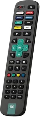 One For All URC4923 Replacement Remote Control for Roku TVs - TVs That use Roku Smart System