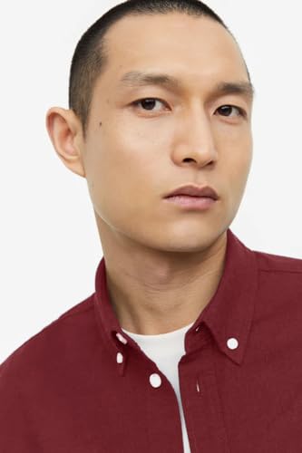 Image of BE ACTIVE Men's Oxford Cotton Lycra Casual Shirt || Men Stylish Shirt || Full Sleeves || Simple Shirt for Men || Timeless Style & Comfort