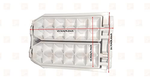 Image of Arvika Sales Tray Compatible With Whirlpool Double Door Refrigerator Twist Release Ice Cubes, Multicolor