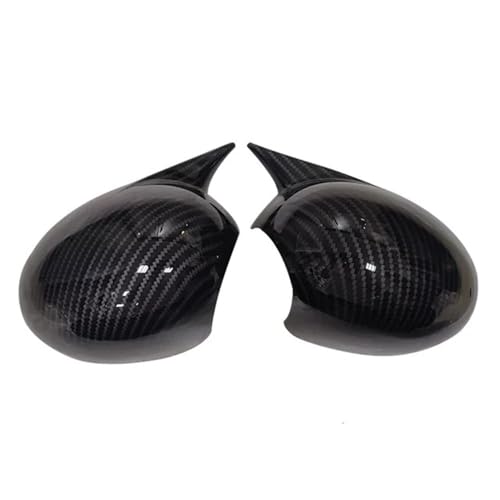 Couvercle boîtier rétroviseur pour R56 R57 R58 : coque de protection autocollante pour rétroviseurs
