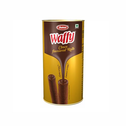 Dukes Waffy Rolls Tin – Chocolate, 300 G