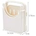 Bread Slicer Toast Cutting Adjustable Roast Loaf Slicer Cutter Foldable Compact Toast Slicing Machine Plastic Bread Slicer for Homemade Bread Foldable Kitchen Baking Tools, Upgrated