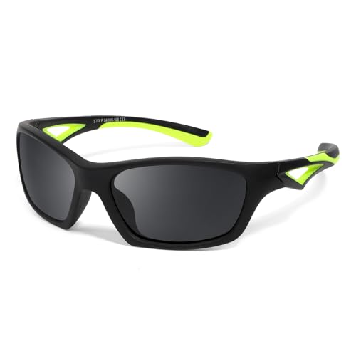 Hifot Polarizadas Gafas de Sol Niño y Niñas 3 Años a 12 Años, Gafas Sol Niño Niña Infantiles Deportivas con 100% Protección UV400, Montura Flexible de TPEE, para Deportes Exterior Ciclismo Playa