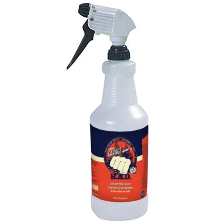 Detroit Garage Works B.A.D. Degreaser & Cleaner - 32OZ Case of 12 with Spray Nozzles