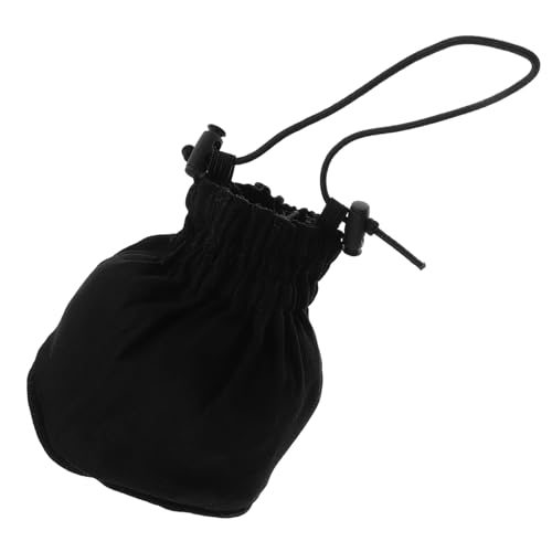 ELAYARD Capucha de viento peinado difusor universal difusor de secador de pelo de malla cubierta difusora de cabello universal bolso del soplador de pelo Calcetines de golpe lienzo Black