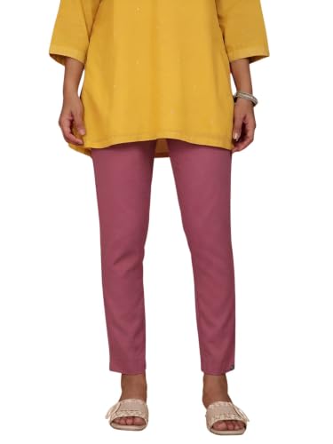 Image of TWIN BIRDS Women Viscose Cotton Kurti Pants | Stretch Ethnic Daily Trousers