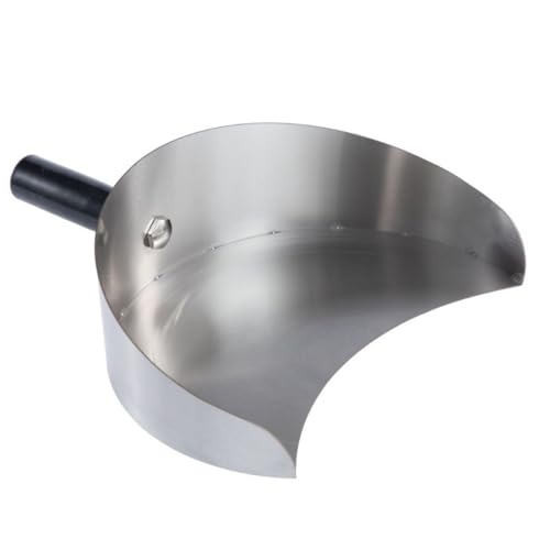 Blogiiup Sartén de shawarma, Herramienta Shawarma, sartén de shawarma de Mano, sartén de Carne de Acero Inoxidable para la máquina de Parrilla de Kebab de Shawarma Doner, la Bandeja de Captura