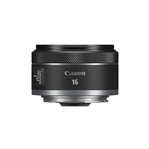 Canon RF Objektiv 16mm F2.8 STM – Ultraweitwinkel-Festbrennweite für Vlogging & Landschaftsfotografie | Kompatibel mit EOS R System