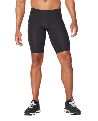 2XU Men's Force Compression Shorts - Compression Shorts for Enhanced Support and Recovery