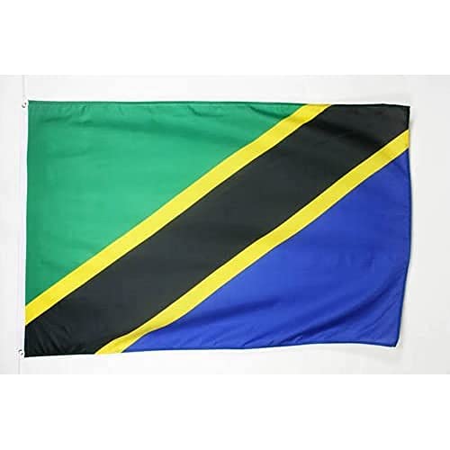 BANDERA de TANZANIA 150x90cm - BANDERA T...