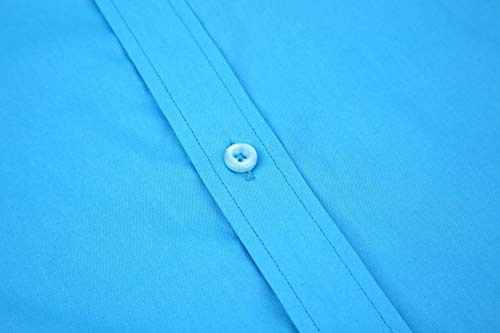 Alex Vando Mens Dress Shirts Regular Fit Long Sleeve Stretch Business Dress Shirts for Men