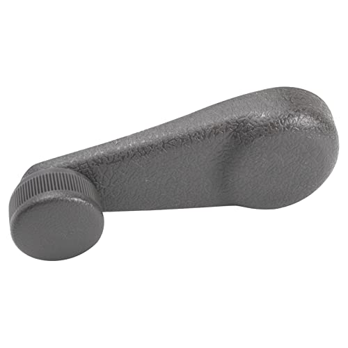 Image of TRQ Driver & Passenger Side Window Crank Handle Set Gray Compatible with 95-05 Chevrolet GMC Isuzu