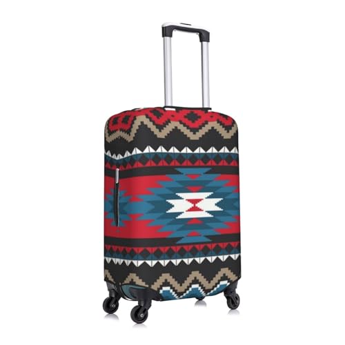 Native American Indian Tribal Travel Luggage Cover Elastic Suitcase Protector Fits 18-32 Inch Luggage3