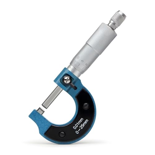 電子測定キャリパー、 0-25mm 0.01mm 外側マイクロメーター 測定ゲージツールスケール機械式キャリパー精密マイクロメーター測定用 、精密測定
