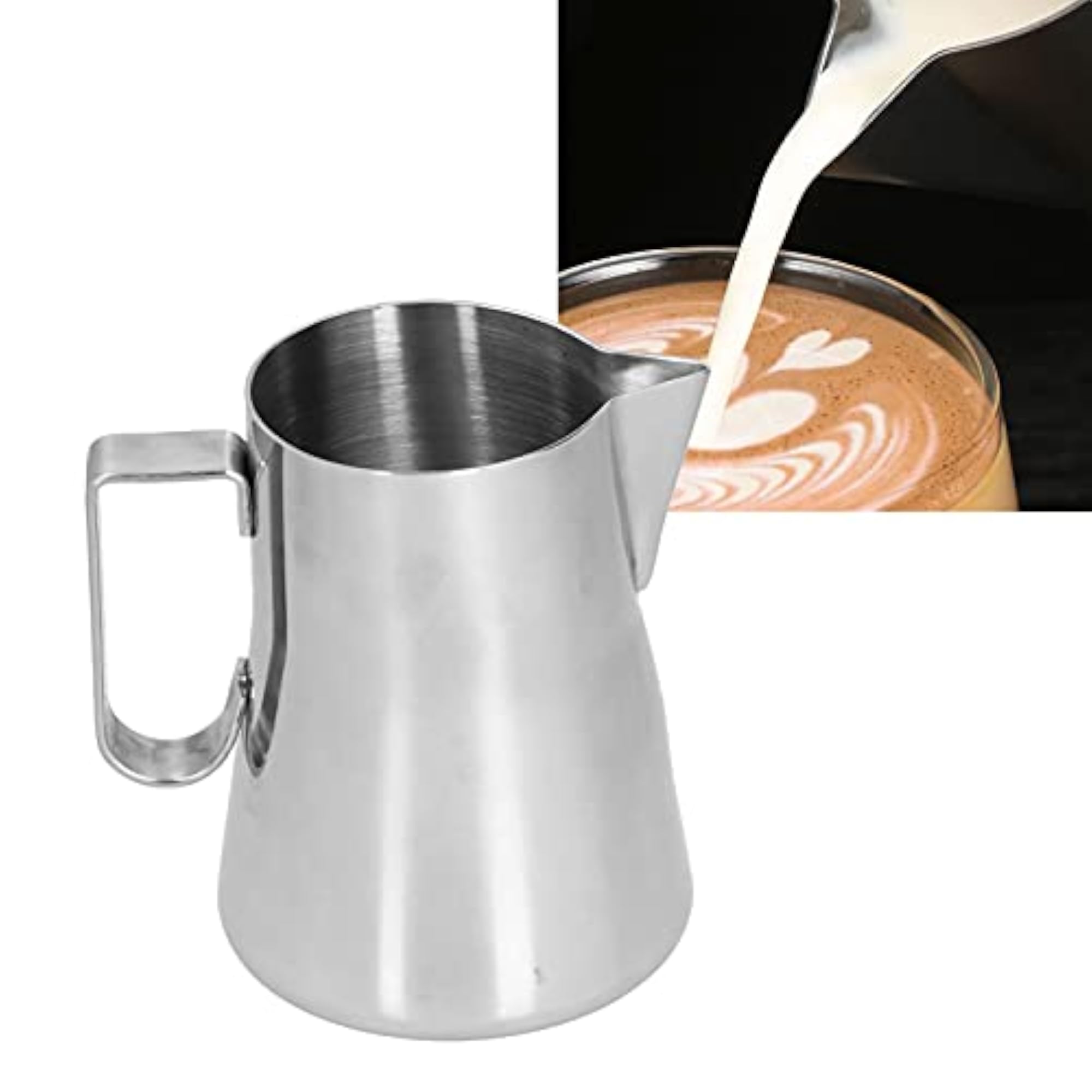 Steaming Pitcher, Stylish Rust-Proof Frothing Cup
