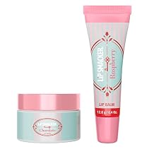 Lip Smacker Holiday Dont Disturb Lip Kit Raspberry & Chocolate, Hydrating Lip Care Gift Set