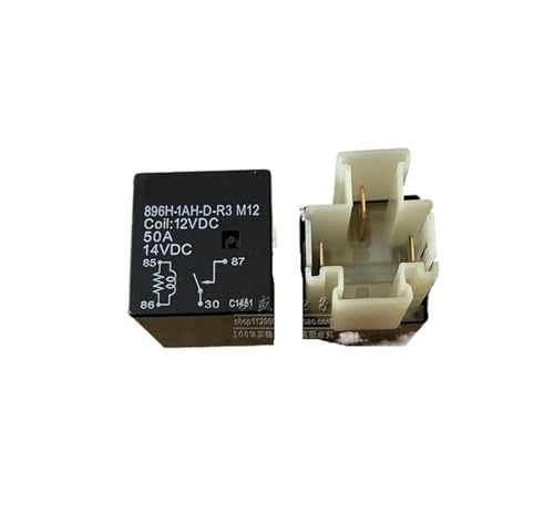 Relé automotriz M12 896H-1AH-D-R3 con máxima durabilidad térmica para instalaciones exigentes