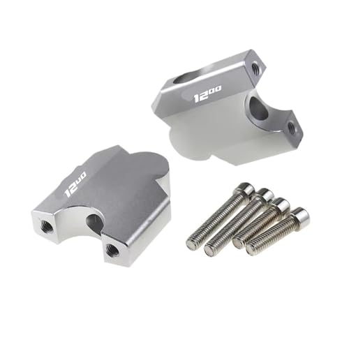 Adaptateur de fixation guidon pour Tenere 1200 alu usiné millimétrique