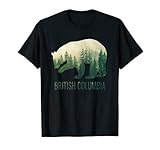 British Columbia BC Kanada Bär, Green Forest Vancouver Geschenk T-Shirt