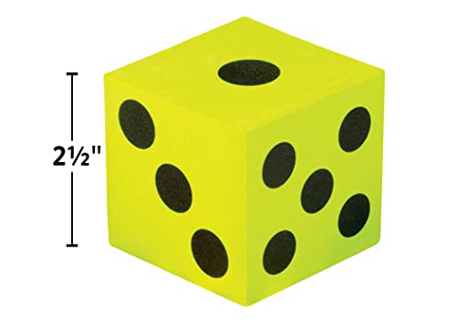 Teacher Created Resources (20810) Colorful Jumbo Dice 4-Pack - Image 3
