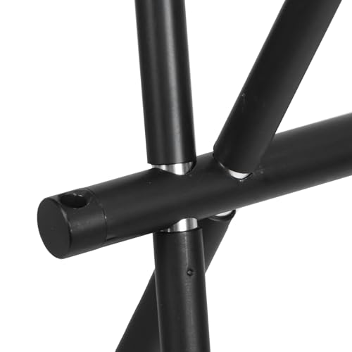 Trípode para fogata ajustable en aleación de aluminio de 75x74.5 cm para cocinar en camping 4