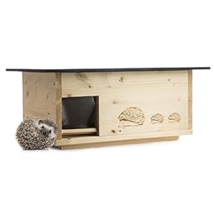 Woid Herz Domek dla Jeży XXL Lazurowany