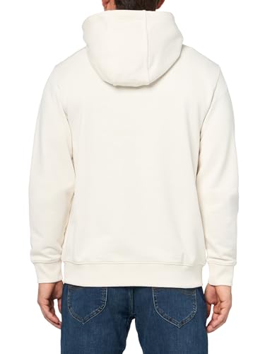 HUGO Men's Regular Fit Square Logo Jersey Hooded Zip Up Sweatshirt2