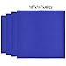 Wisdompro Extra Large 4-Pack Microfiber Cleaning Cloth For Laptop, LCD TV, Computer Screen, Monitor, Tablet, Camera Lens, Glass, Lenses, Phone, iPhone, iPad, other Delicate Surface - Blue (16x16 Inch)