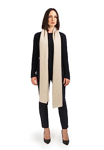 DALLE PIANE CASHMERE - Sciarpa ampia 100% cashmere - Made in Italy -...