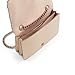 ALDO Women's Medium Greenwald Crossbody Bag, Beige Overflow
