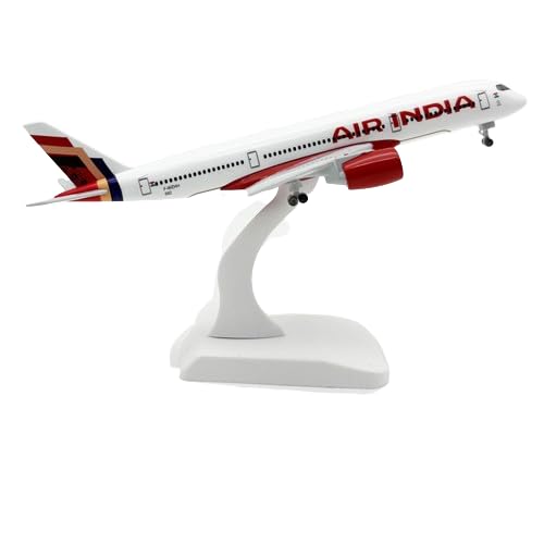 Image of Airplane Model 20 CM - Air India Airlines Airbus A350 Metal Diecast Alloy Aircraft Toy Plane