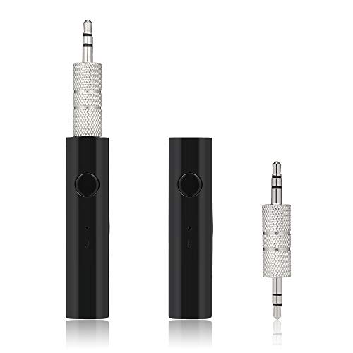 Sunbaca Adaptador de caixa de música sem fio BT 4.1 Receptor de áudio Kit mãos-livres para carro com