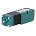 Numatics 152SA4014000061 Mark 15 Single Solenoid 2 Pos/4 Way Valve Unit 1/4 Inch 24 VDC DIN Plug-in w/Speed Control/Spring Ret/Non-Lkg OR