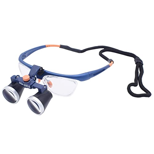 KHYTEBV Lupa de 420 mm con Diadema, Lupa portátil, Binocular, Vidrio óptico para joyería, artesanía, Relojes, Pasatiempos