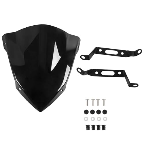 に適合するヤマハ MT07 MT 07 2018-2020 用 バイク用 ウインドシールド ウインドデフレクター プロテクター フロントウインドシールド スクリーン スポイラー フロントガラス(煙)