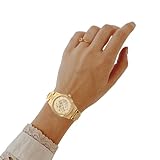 Abaodam Orologio da Polso Uomo Elegante con Cinturino in Acciaio Inossidabile Design Casual Business Leggero e Versatile per Uso Quotidiano e Lavoro