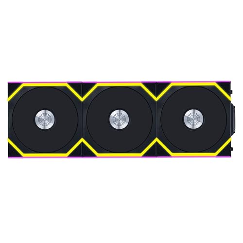Image of Lian Li UNI FAN SL Wireless 3 x 120mm KIT Case Fan For DesktopI Cooler - Black I G99.12SL1W3B.IN