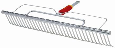 Wolf-Garten UHM Multi-Change Longspan Rake Lawn Care Tool Head, 78.5×13.166666666666666×5 cm, Red