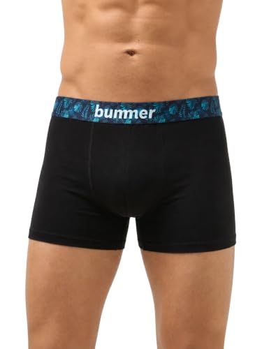 Image of Bummer Printed Micro Modal Trunks Underwear for Men - Ultra Soft & Breathable, 3 Times Softer Than Cotton, Anti-Bacterial, Stretchable for Ultimate Comfort & Style, Pack of 1 (A Shark Tank Product)