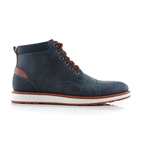 Image of Ferro Aldo Men's Chukka Sneaker Boot | Casual Cap Toe Ankle Boot Hybrid with Lightweight Sole |