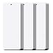 Teemico 96 Pcs Kraft Paper Blank Cardstock Bookmarks for DIY Projects and Gifts Tags, White, 5.5 by 2 inch