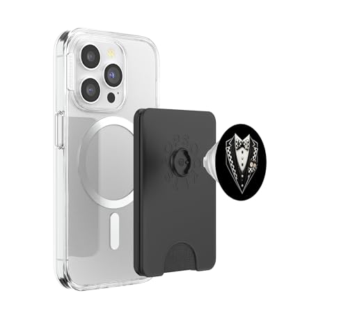 PopSockets PopWallet ajedrez esmoquin: adiós a caídas del móvil 3