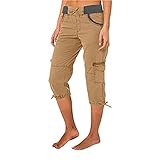 check out orders in cart now,prime deals clearance,subscriptions on my account prime,green cargo pants,Capri Cotton Linen High Waisted Drawstring Cropped Hiking Camping with Pocket(Beige, XL)