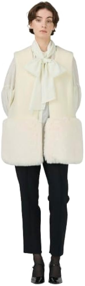 美品 グレースコンチネンタル　Diagram モヘア　シャギーオーバージャケット グレースコンチネンタル Diagram モヘア シャギーオーバージャケット