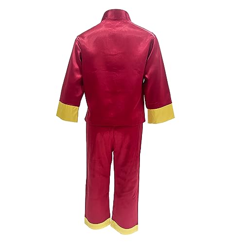 Image of Kids Boys Traditional Chinese Kung Fu Outfit Embroidery Dragon Tang Uniform Martial Arts Suits