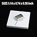 Realth Magnets Rare Earth Magnetic Rectangular Neodymium Magnet for Research Industrial Purposes Educational(MC728)