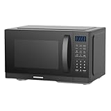 HEINNER HMW-MD25DBK Digitaler Mikrowellenherd, 25 l, 900 W, Aufsatz-Mikrowelle mit LED-Display, 11 Leistungsstufen, schnelles Kochen und Auftauen, schwarzes Finish, großer Drehteller, 3 Jahre Garantie