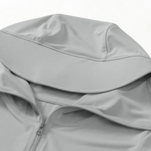 Kids Zip-Up Hoodie Girls Boys UPF50+ Sun Protection Jacket Hooded Cooling Shirt Summer Outfits for 3-16 Years3